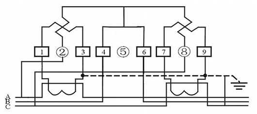 Medidor trifásico de vatios hora DTS (S) 238 RS485
